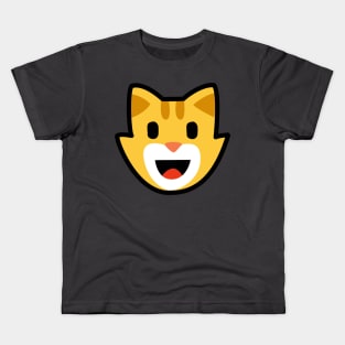 Cat emoji Kids T-Shirt